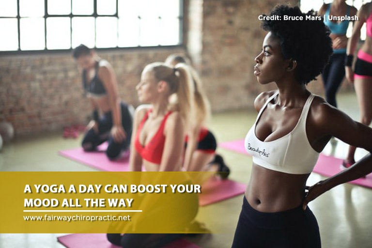 A yoga a day can boost your mood all the way