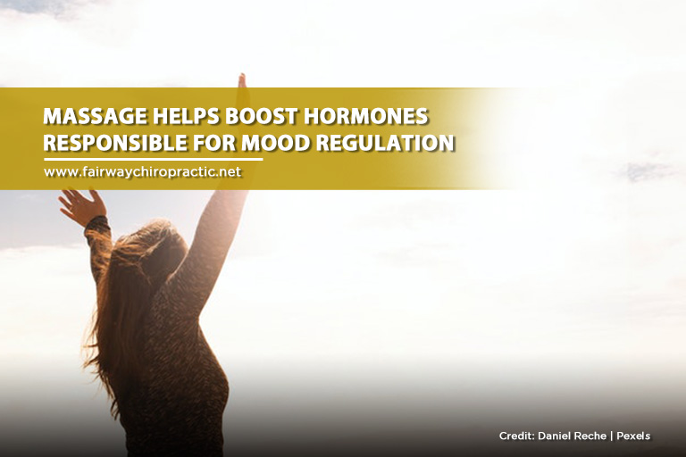 Massage helps boost hormones responsible for mood regulation